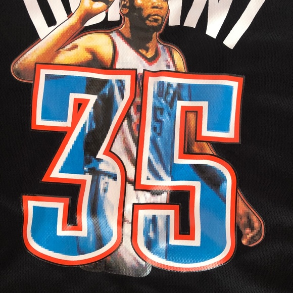 Kevin Durant OKC Durantula Thunder Jersey  Size 56 - Picture 8 of 8